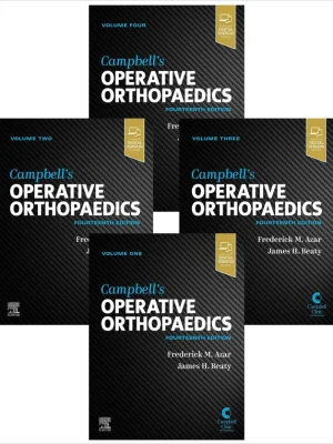 Campbells Operative Orthopaedics 4-Volume Set Frederick M. Azar S. Terry Canale etc