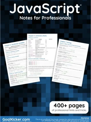 JavaScript Notes for Professionals GoalKicker.com_1